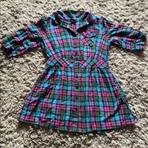 Torrid flannel tunic/dress size 18